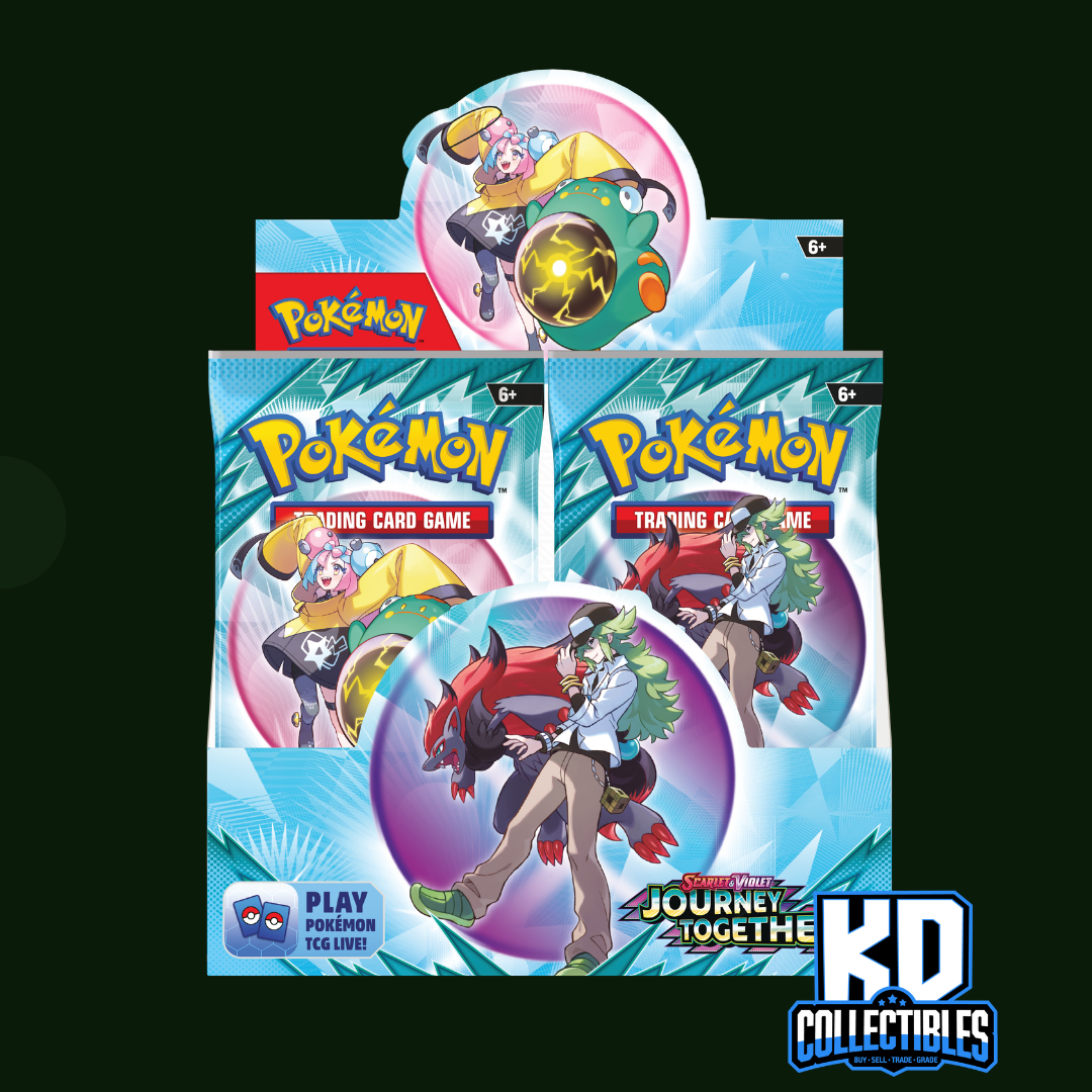 Pokemon - Scarlet & Violet - Journey Together - Booster Box KD Collectibles Ltd Pokemon - Scarlet & Violet - Journey Together - Booster Box KD Collectibles Ltd
