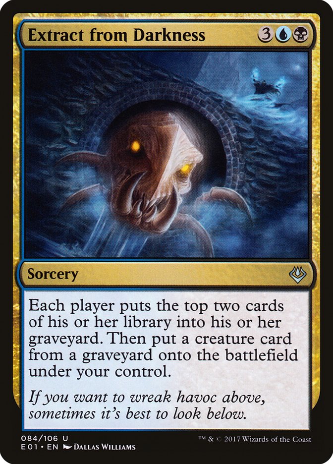 Extract from Darkness [Archenemy: Nicol Bolas]  KD Collectibles Ltd