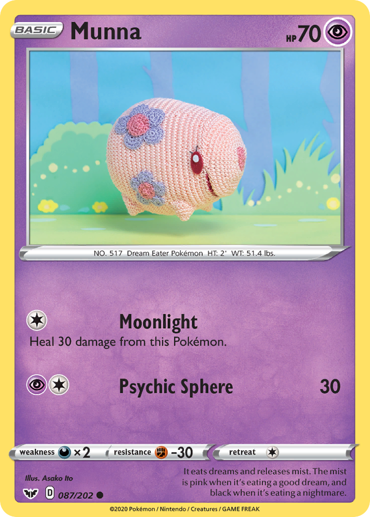 Munna (87/202) [Sword & Shield: Base Set]  KD Collectibles Ltd